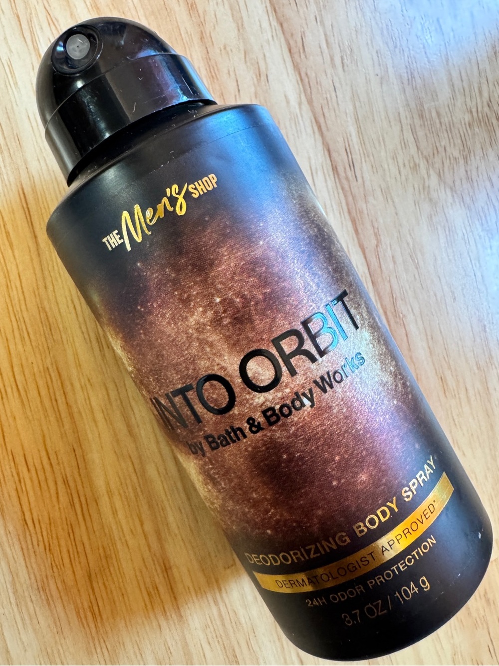 Bath & Body Works Into Orbit Deodorizing Body Spray - Black & Brown